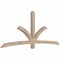 Ekena Millwork Davenport Smooth Timber Gable Bracket, Douglas Fir, 96"W x 40"H x 3 1/2"D x 3 1/2"F, 10/12 Pitch GBW096X40X0404DAV00SDF - alternate 3